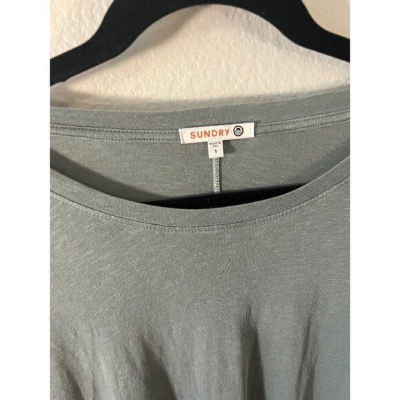 Sundry green dress size 1-small - Picture 2 of 4